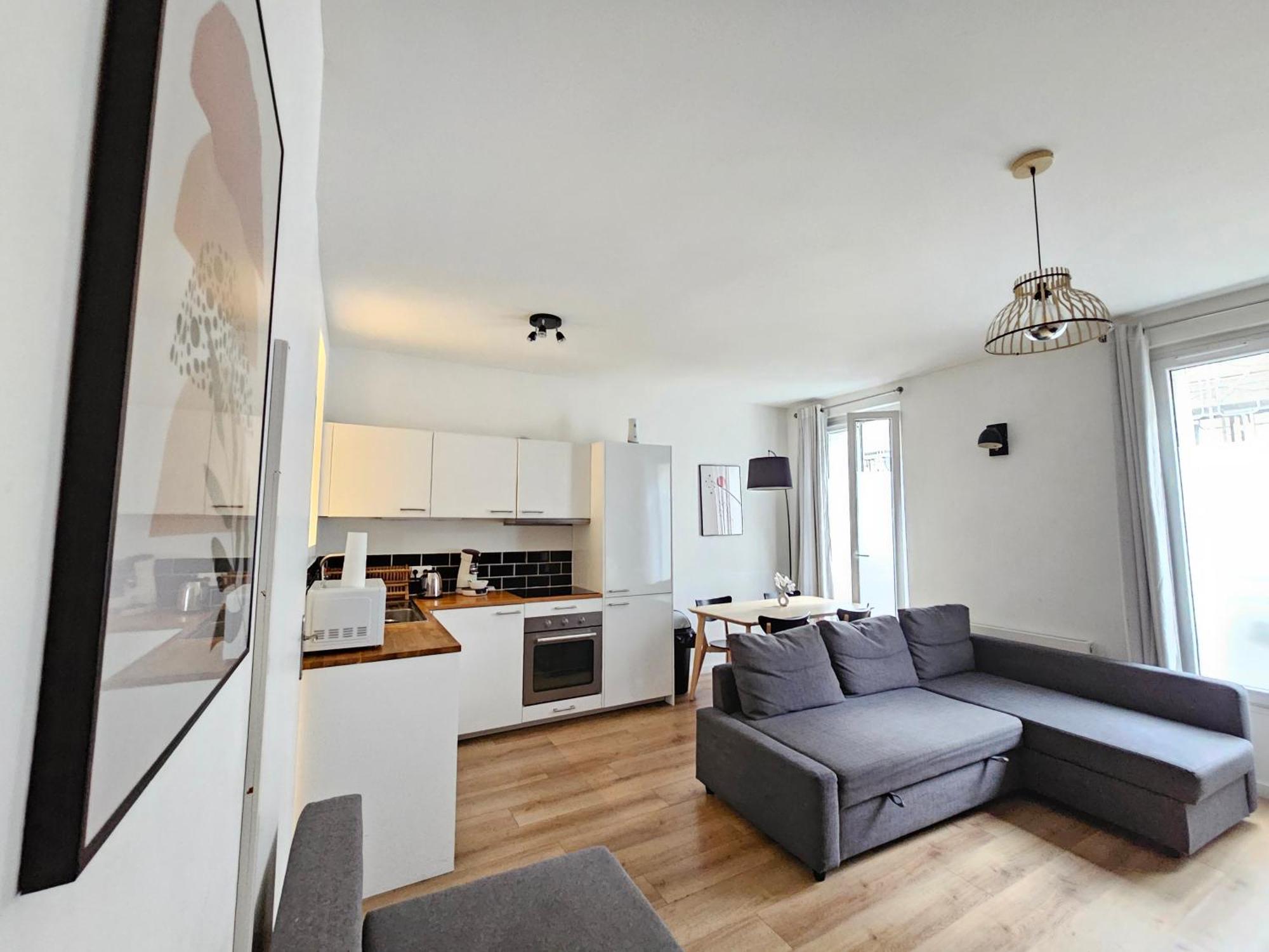 *Appartement Moderne/2 Minutes Du Metro* Сент-Уан Экстерьер фото