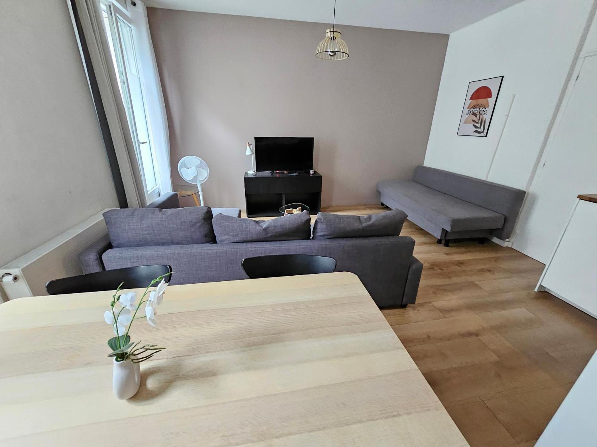 *Appartement Moderne/2 Minutes Du Metro* Сент-Уан Экстерьер фото